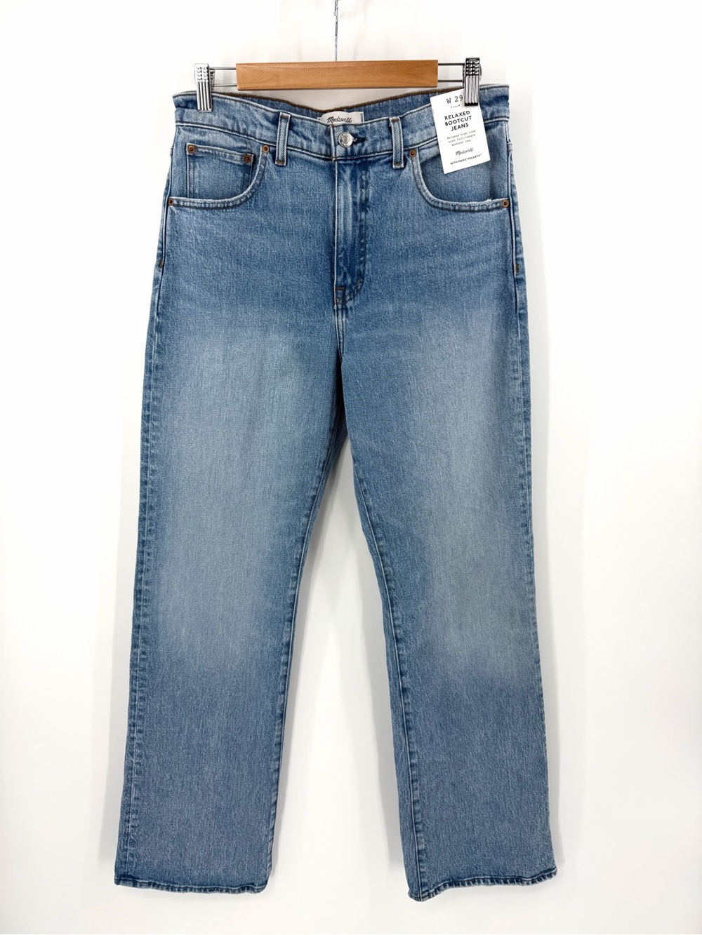 Madewell Relaxed Bootcut Jeans Size 29